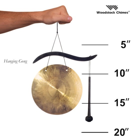 Gong na zavesenie 25cm